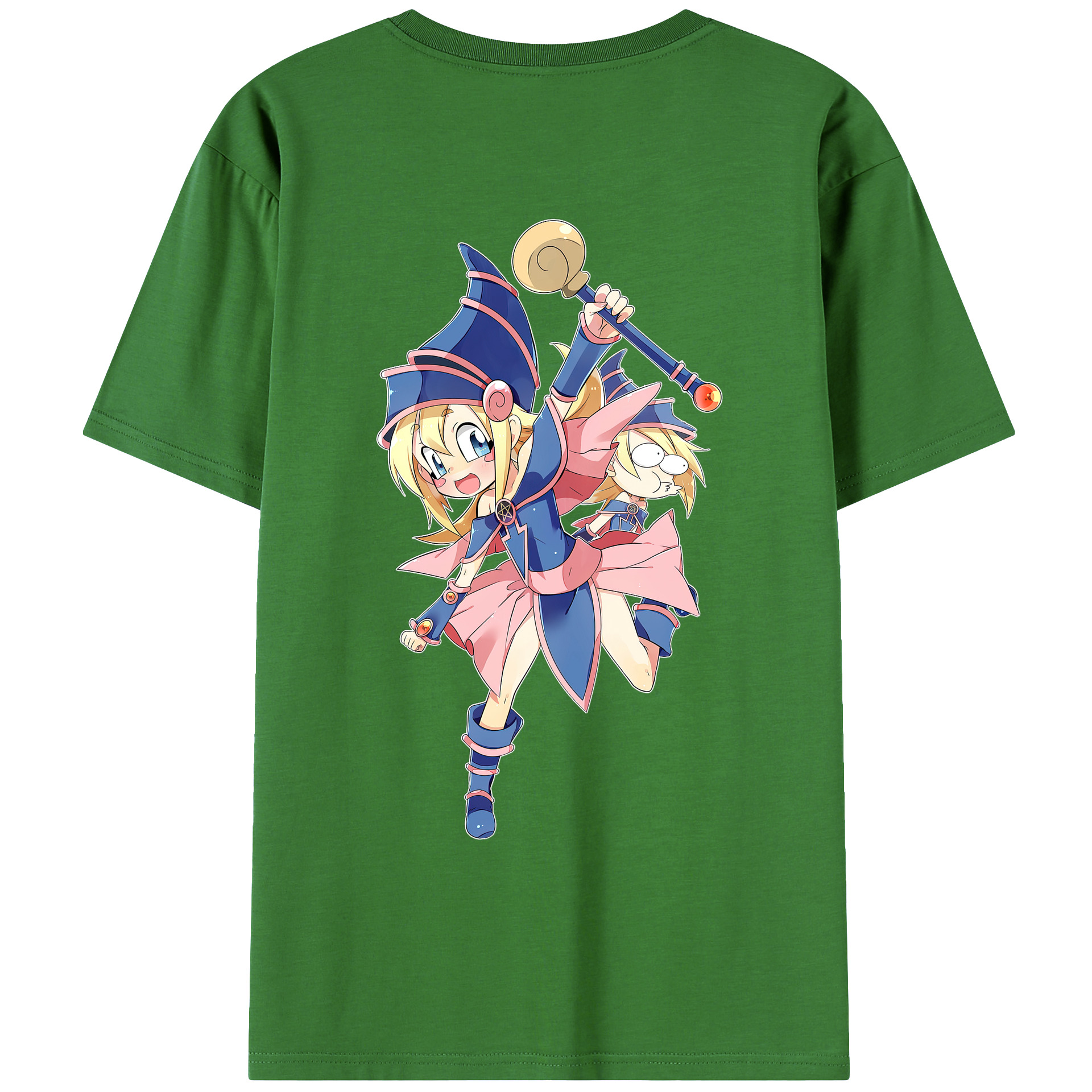 （画像用） 遊☆戯☆王 Yu-Gi-Oh! レディース半袖Tシャツ(バックプリント)